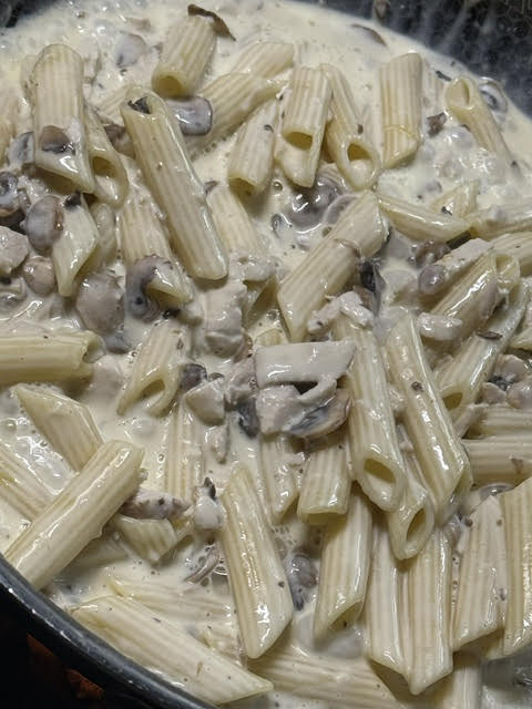 Chicken Mushroom pasta
