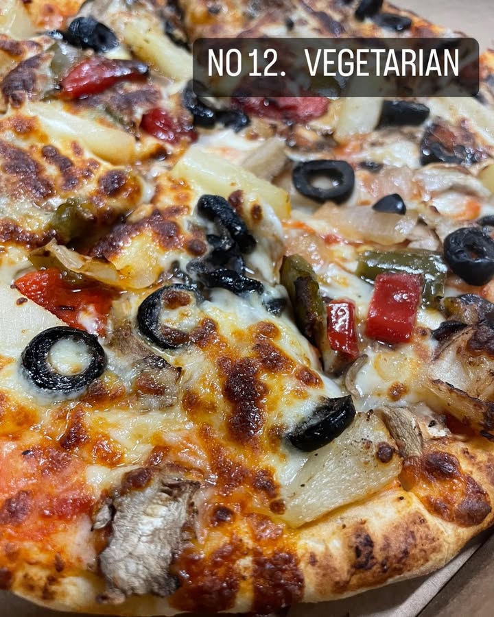 Vegetarian pizza